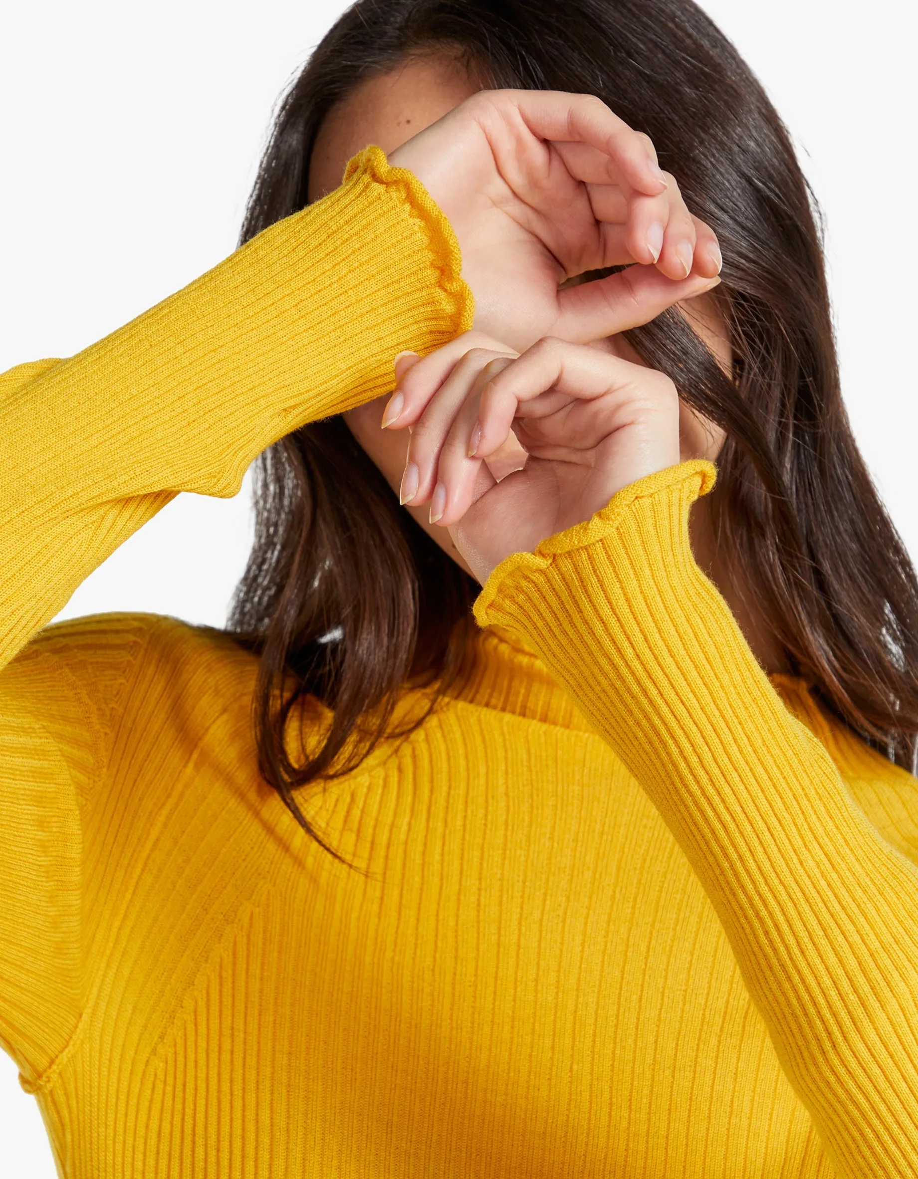 Alistair Knit Turtle Neck - Honey