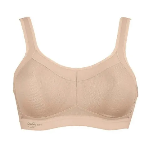 Anita Momentum Wireless Sports Bra Desert