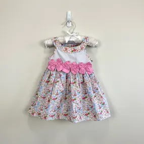 Bon Bebe Floral Bow Dress 3-6 Months