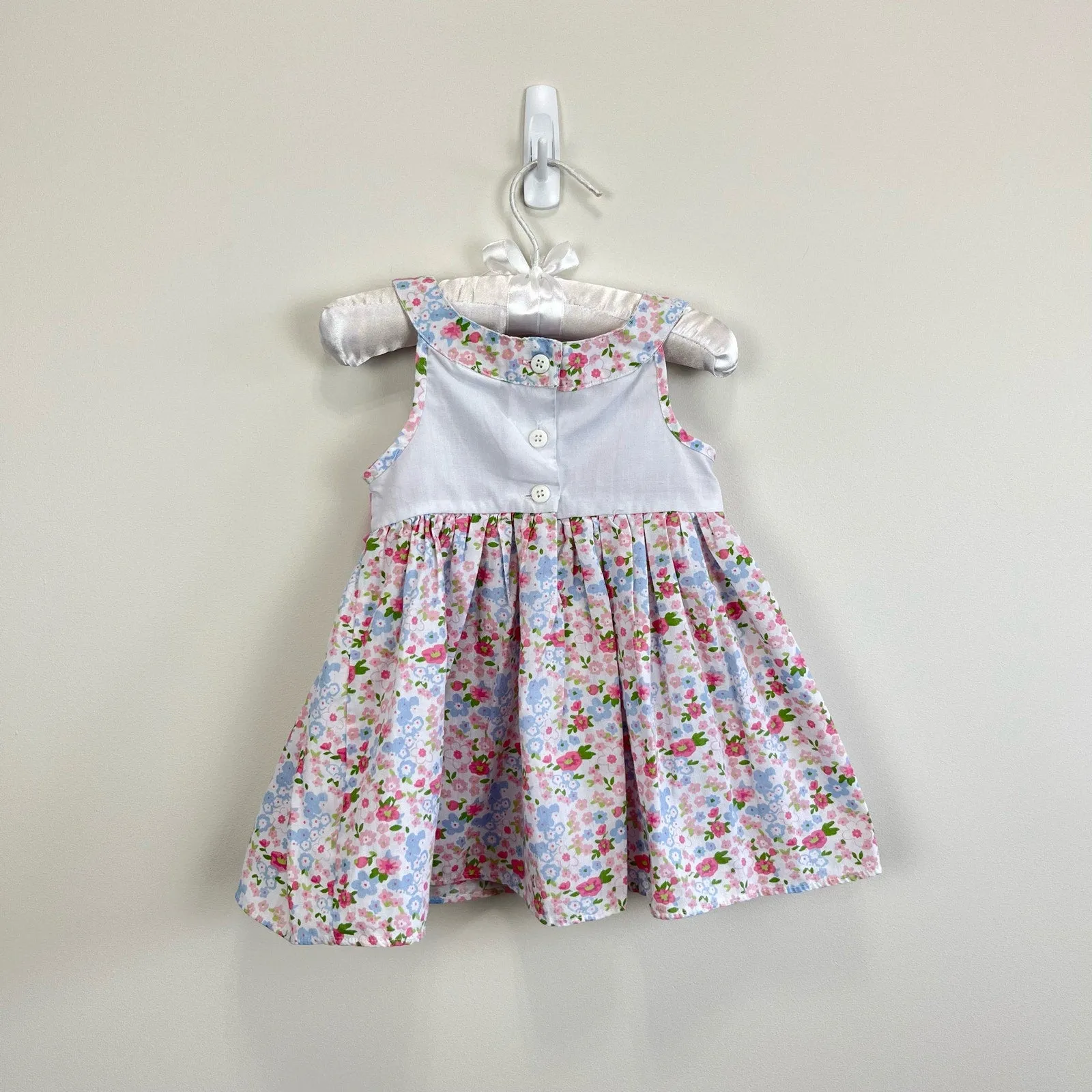 Bon Bebe Floral Bow Dress 3-6 Months