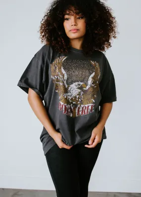 Born Free Oversized Graphic Tee