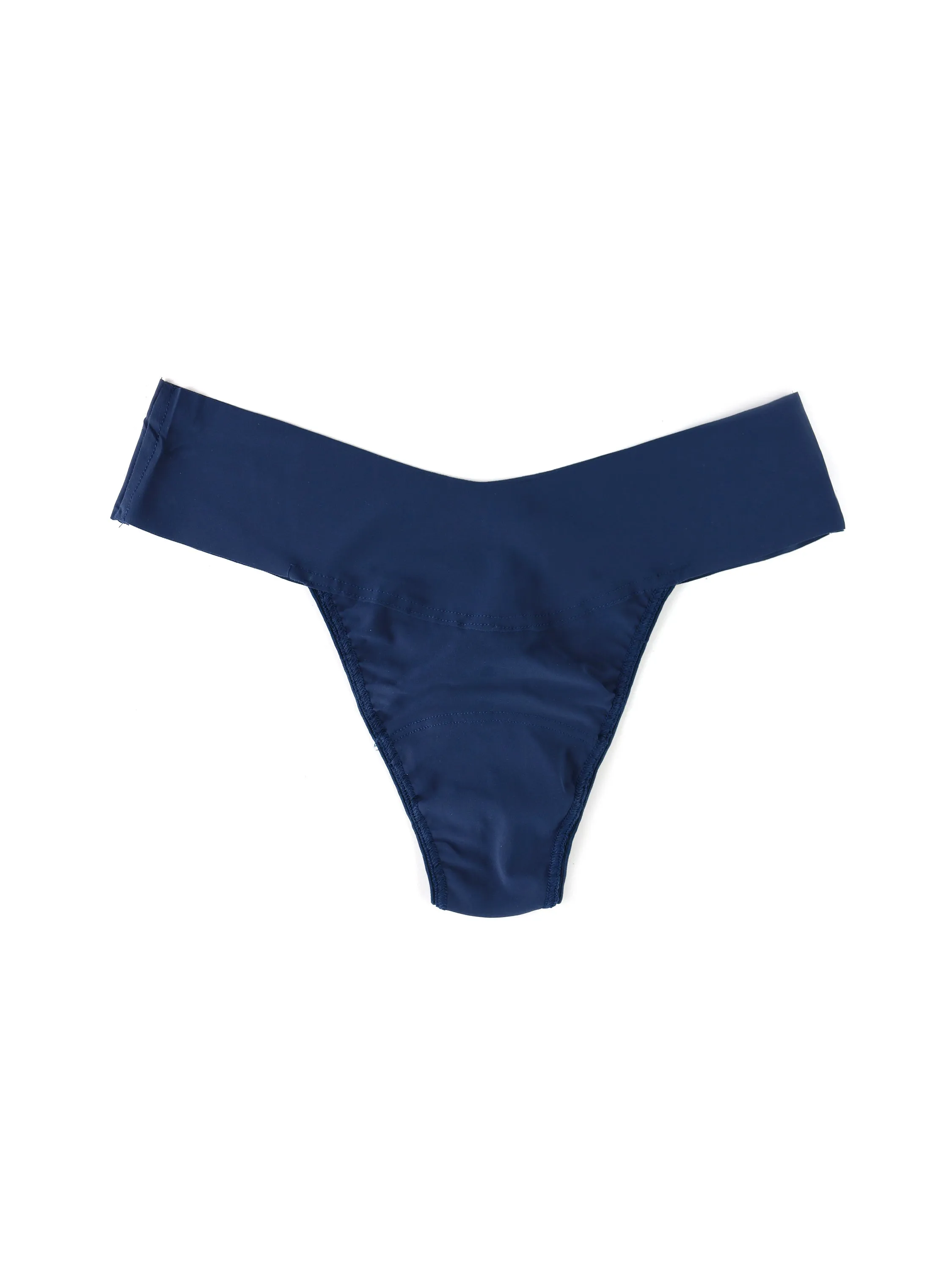 BreatheSoft® Natural Rise Thong Nightshade Blue