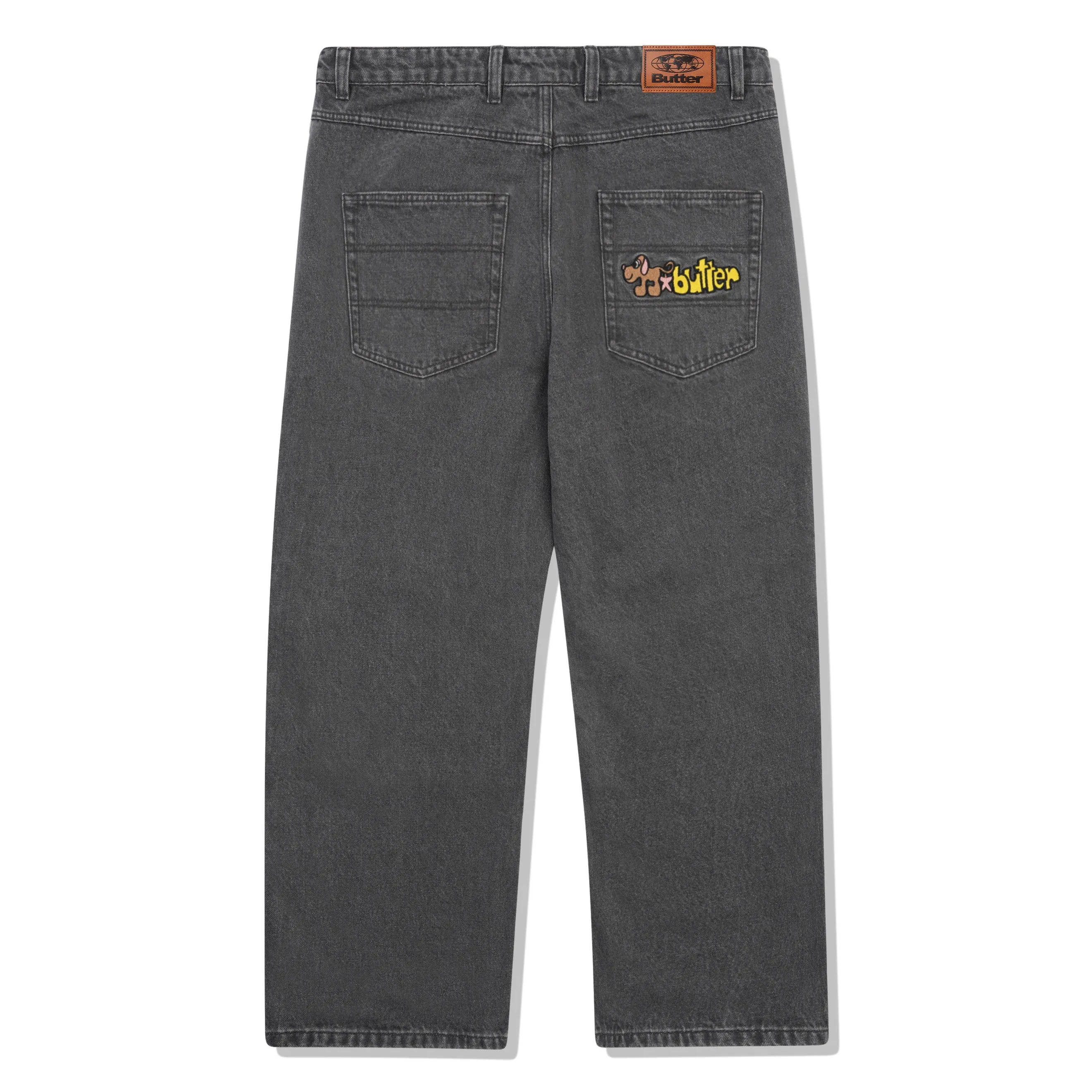 Butter Goods Pooch Relaxed Denim Jeans Washed Grey