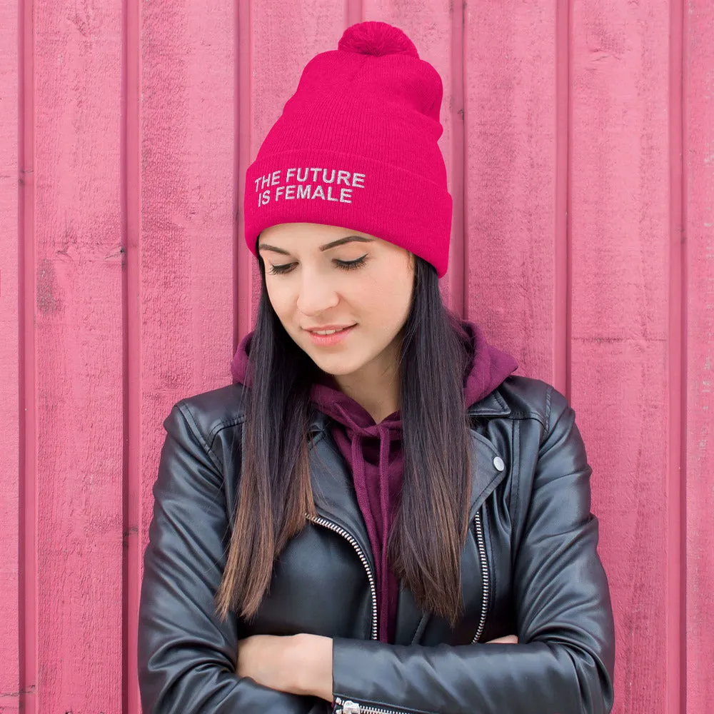 COZY,WARM POM POM BEANIE PINK