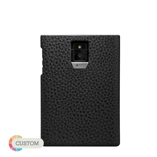 Customizable Grip - Premium Blackberry Passport Leather Case