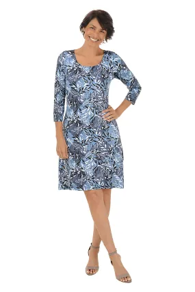 Diamond Vine 3/4 Sleeve Dress