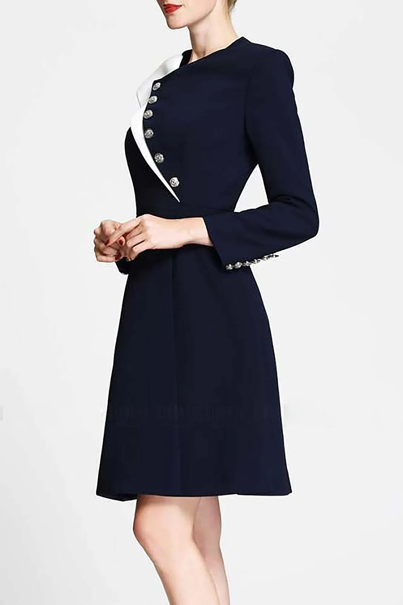 DL Signature Eva Diagonal English Dress