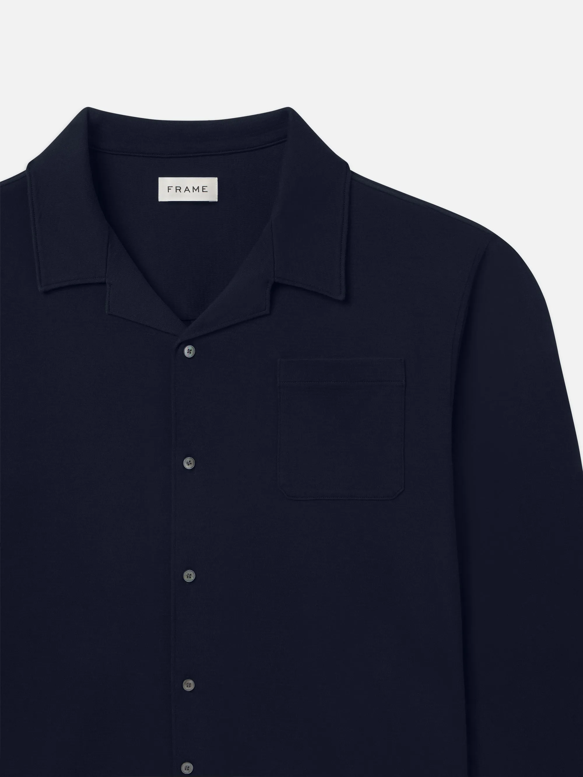 Duo Fold Relaxed Shirt -- Navy