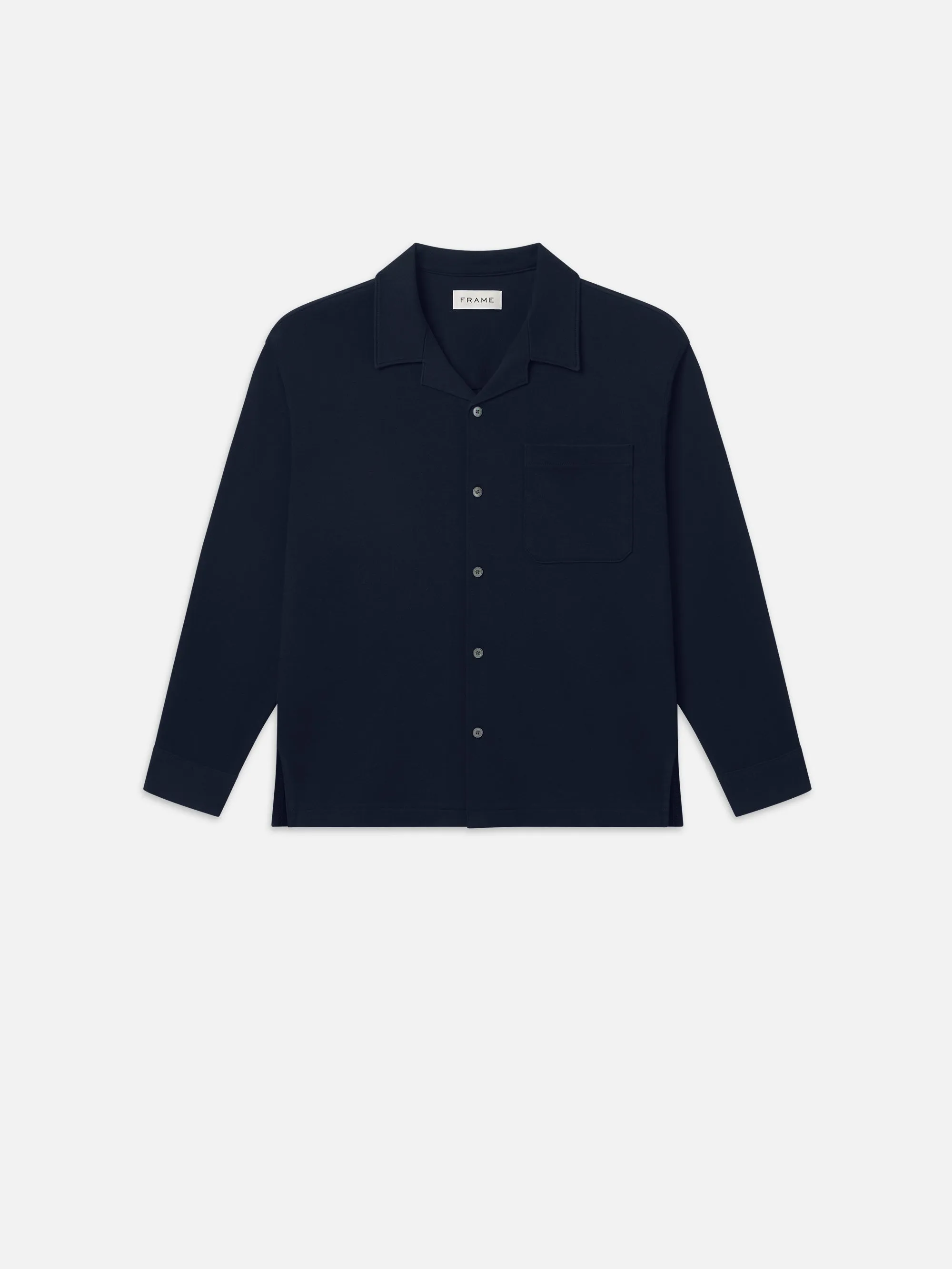 Duo Fold Relaxed Shirt -- Navy