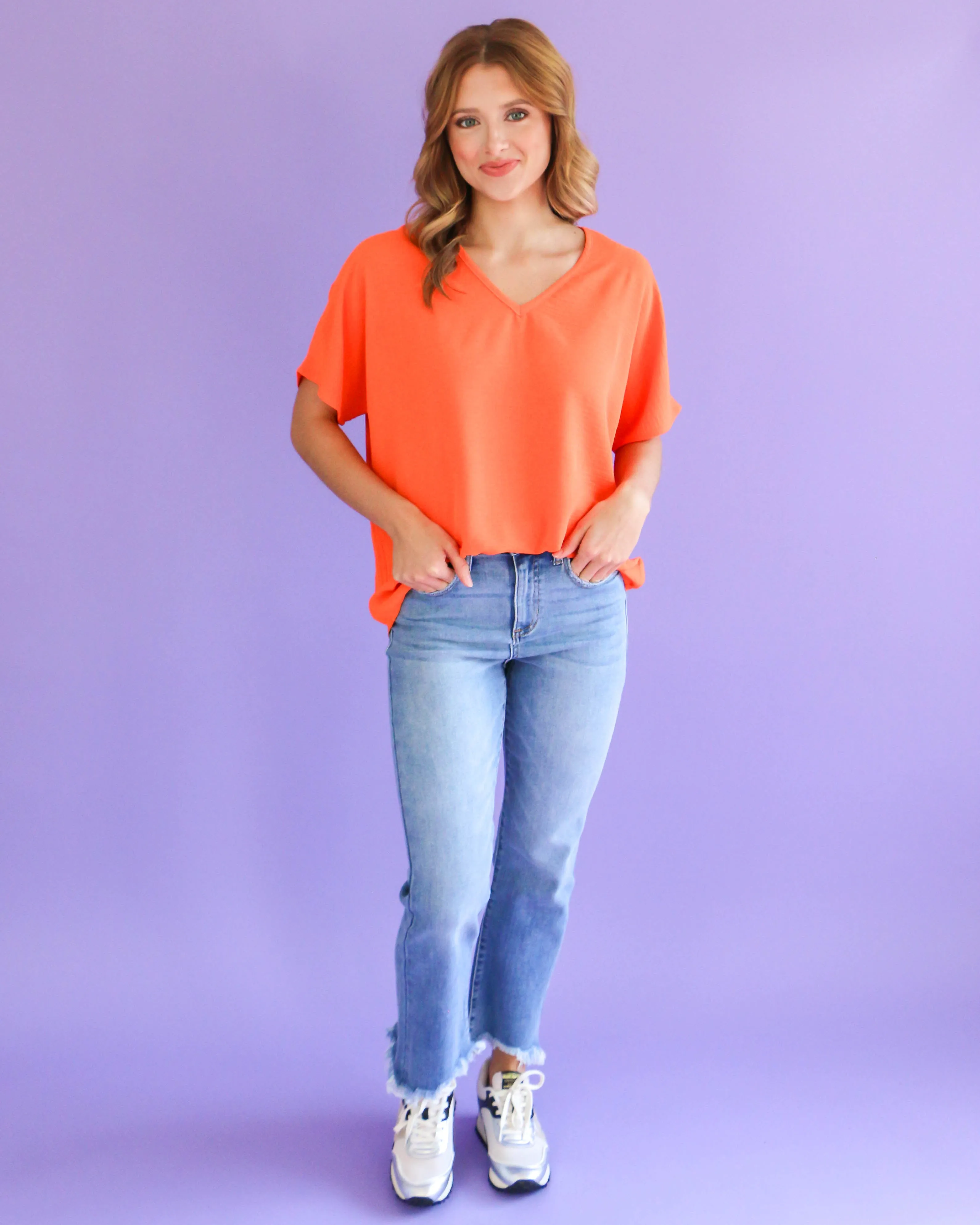 Easy Days Top in Orange