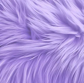 Faux Fur Fabric Squares | Lavender