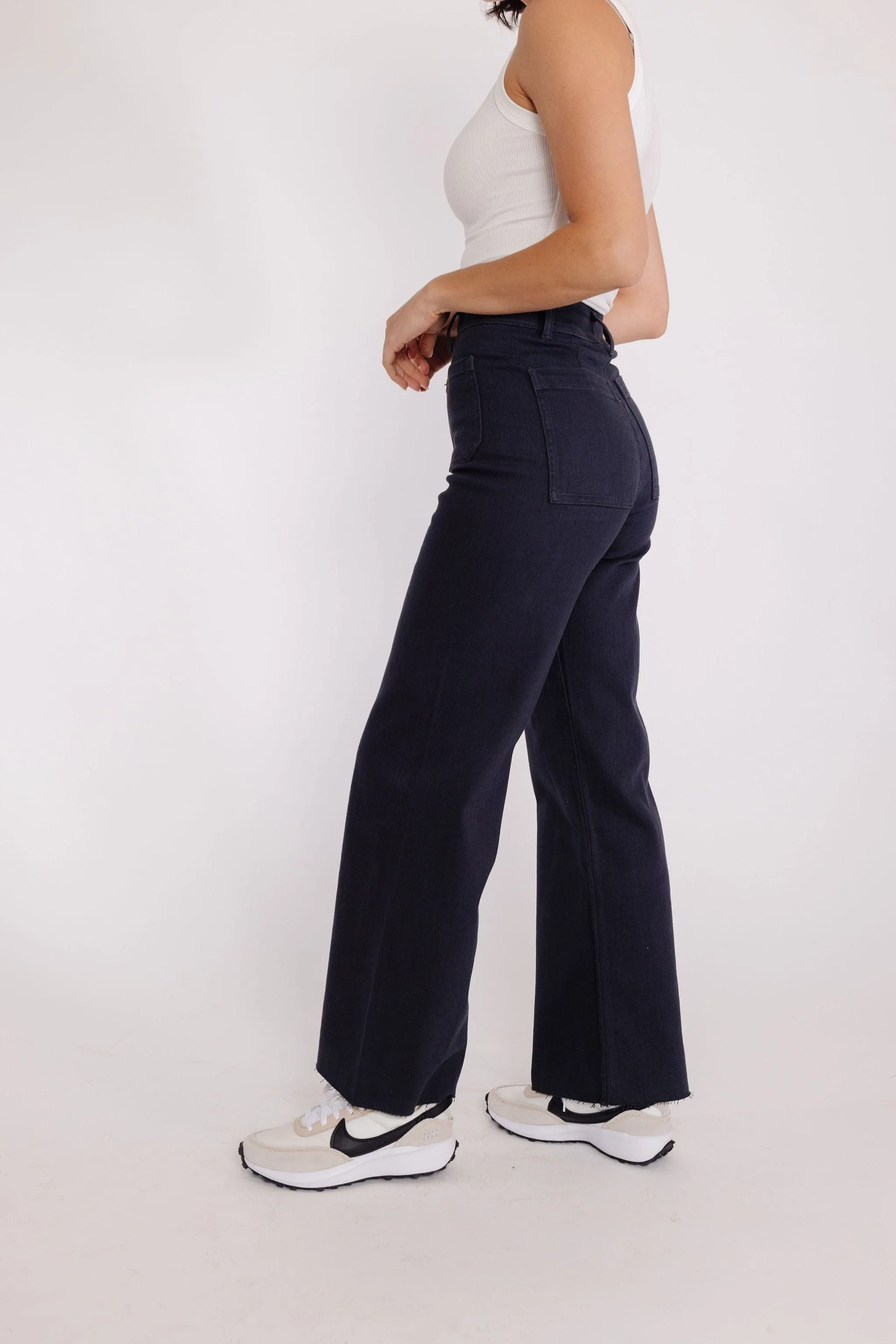 Fergie Pant in Faded Navy