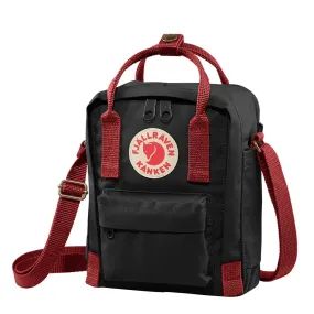 Fjallraven Kanken Sling Cross Body Bag Black / Ox Red