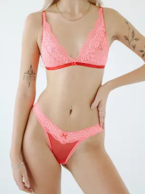 Florence and Thong Set | Lady in Red