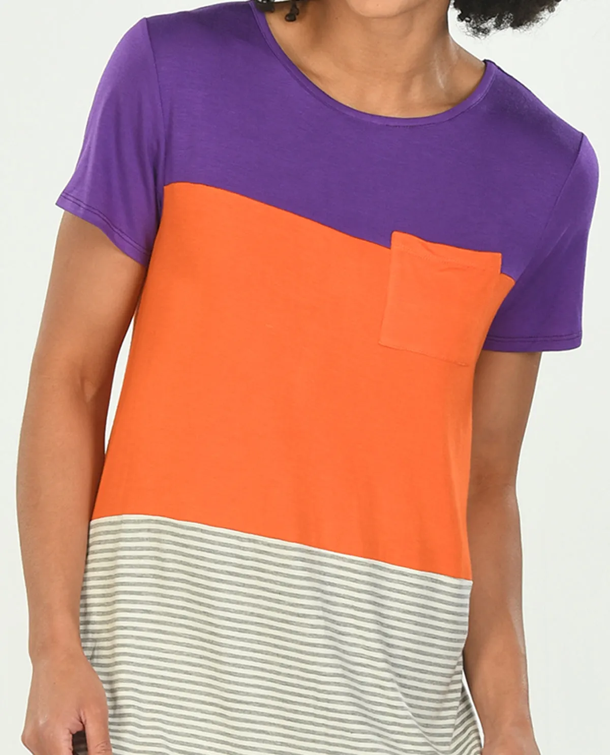 Heimish Game Day Color Block Pocket Tee