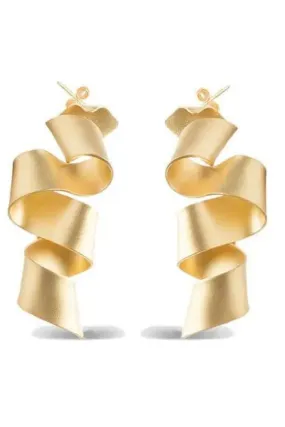 Holiday Ribbon Earring