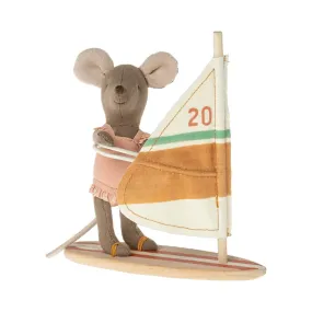 Maileg Beach Mice - Surfer Little Sister Mouse