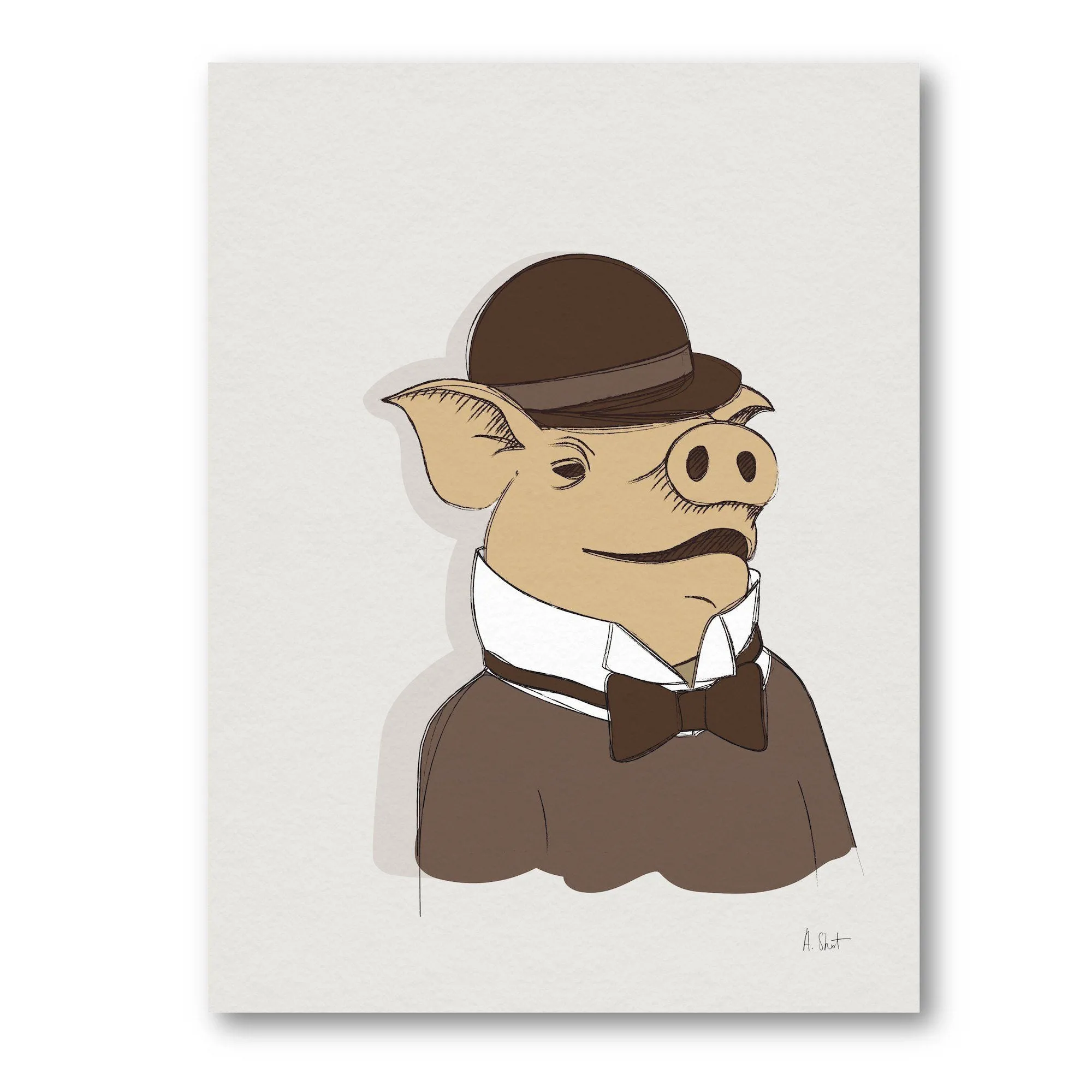 Mr. Porkingham Print