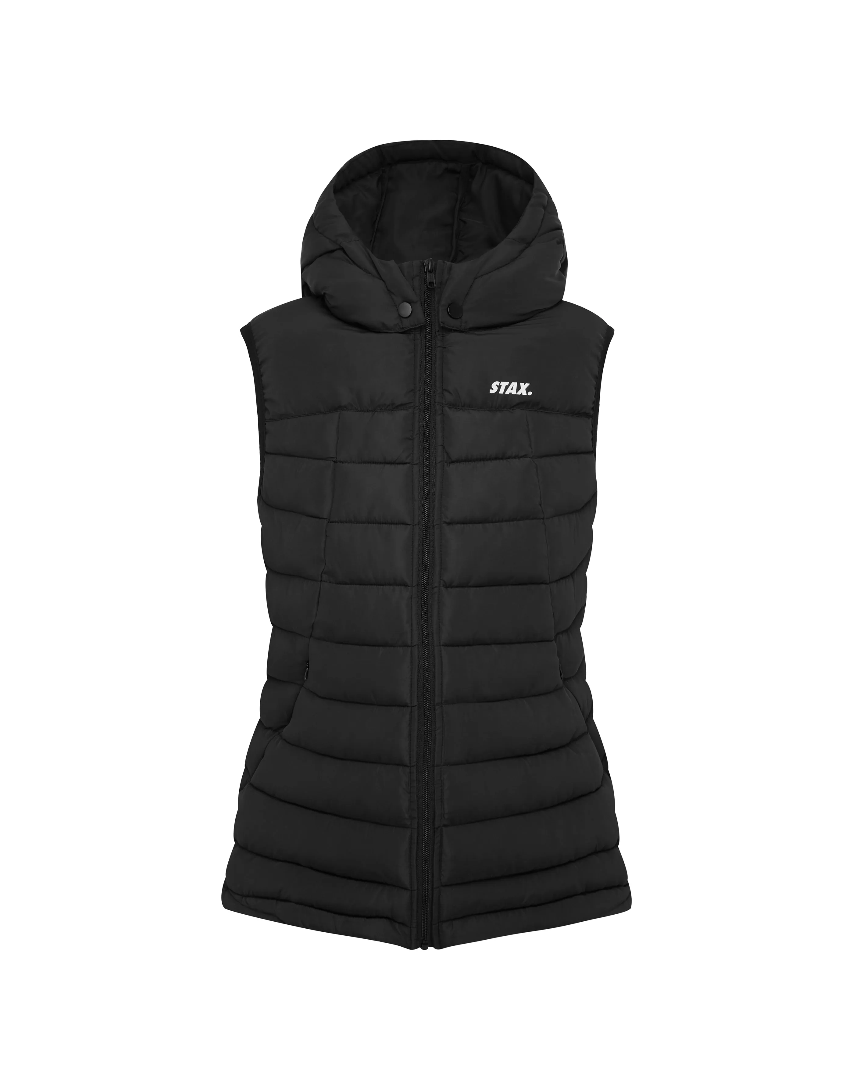 Official Sleeveless Puffer - Black