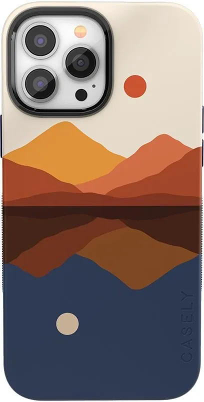 Opposites Attract | Day & Night Colorblock Mountains Case