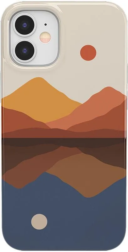 Opposites Attract | Day & Night Colorblock Mountains Case