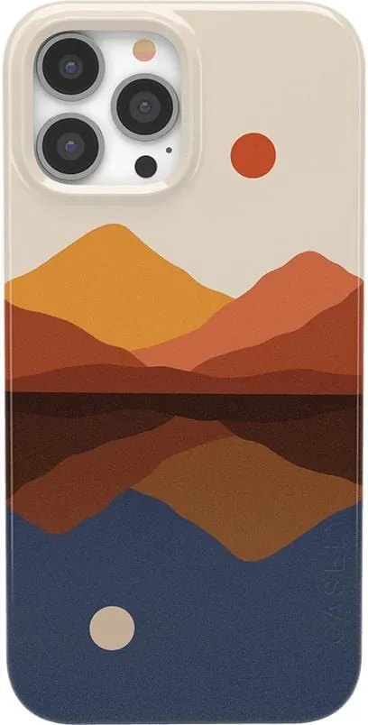 Opposites Attract | Day & Night Colorblock Mountains Case