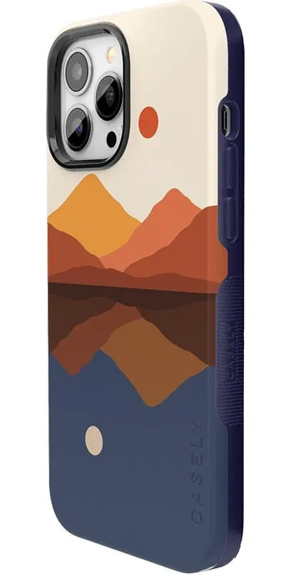 Opposites Attract | Day & Night Colorblock Mountains Case