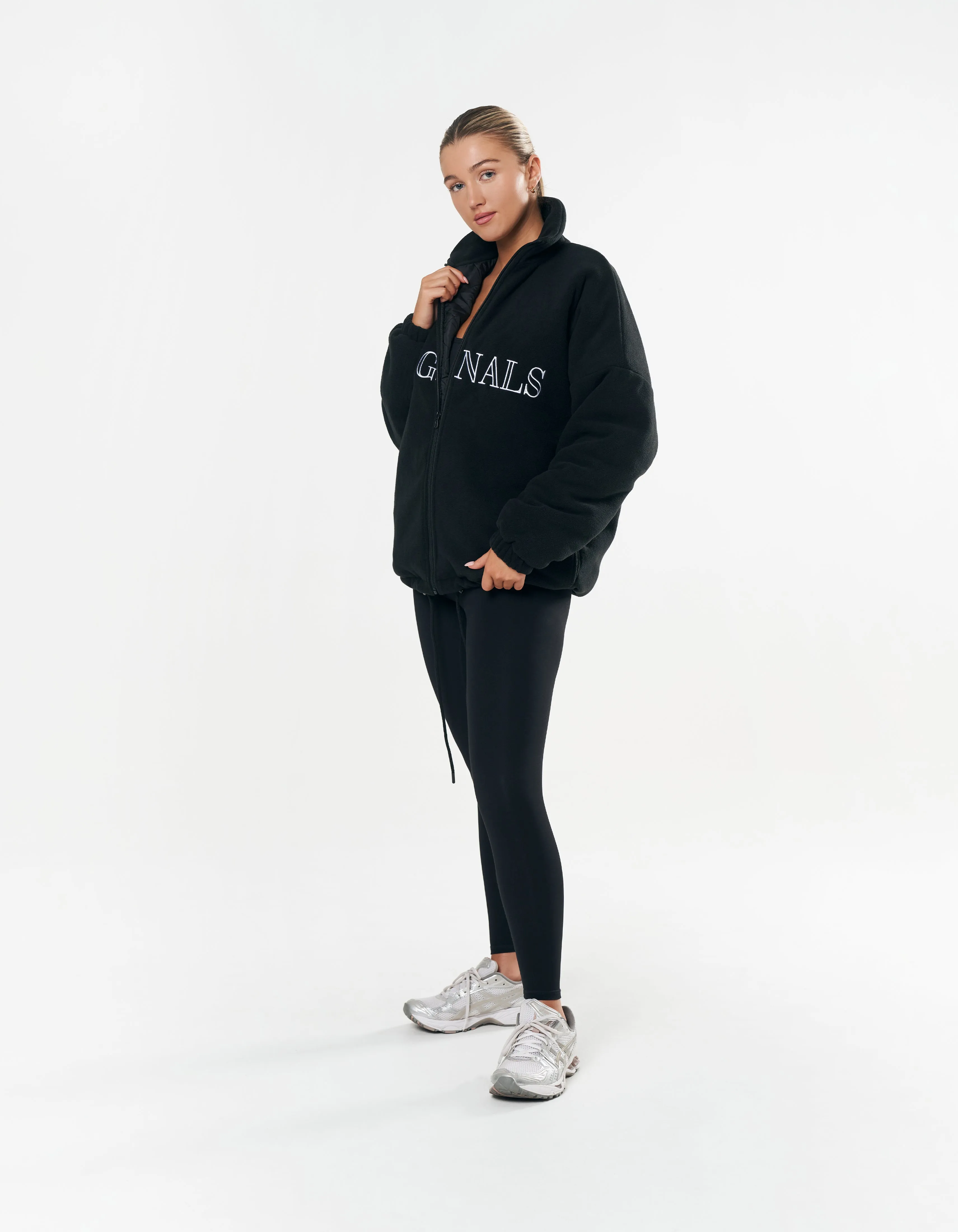 Originals Polar Fleece Jacket- Black