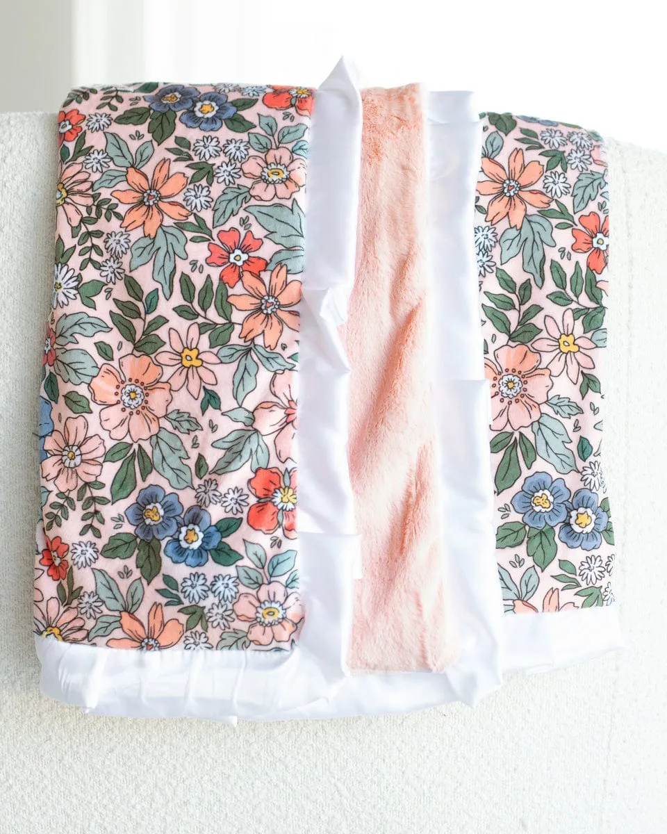 Peach Garden Blanket