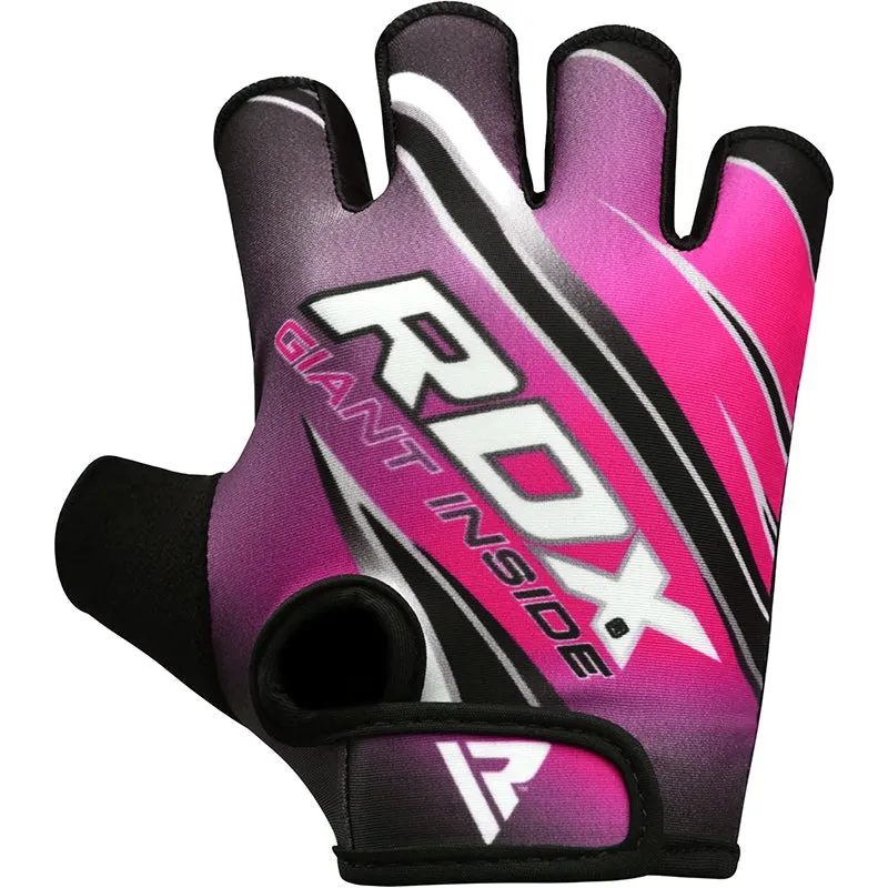 RDX F2 Pink Gym Workout Gloves