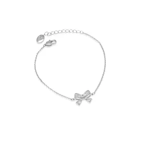 Ribbon Cubic Zirconia Bracelet