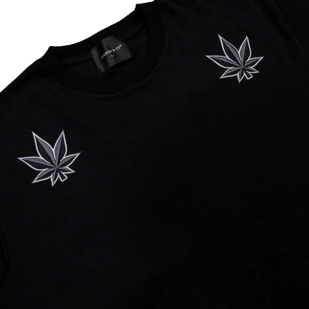 Stoned Retro : Knight Dragon UIP Tee Black