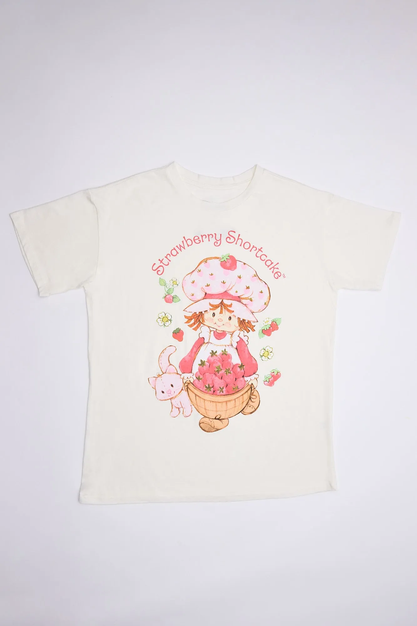 Strawberry Shortcake Basket Graphic Relaxed Tee